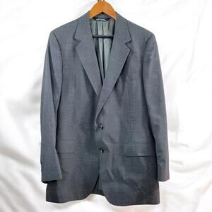 Vintage Tailors Bench Blazer Men's 42" Chest Suit Jacket Gray Lightweight, Union